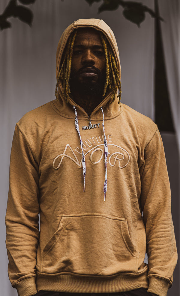 Hoodie sweatshirt (Avoir Cursive Logo)